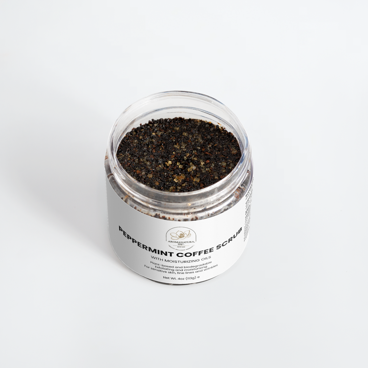 Peppermint Coffee Scrub