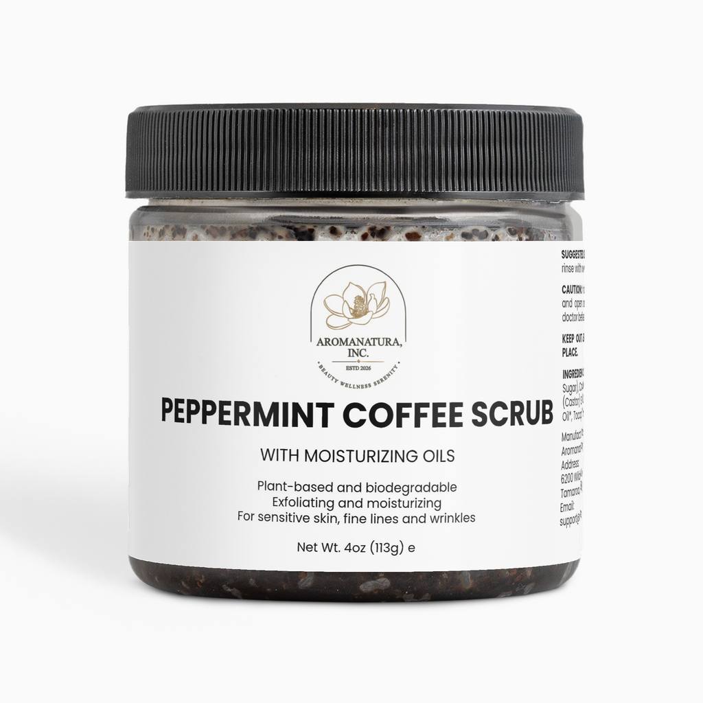 Peppermint Coffee Scrub